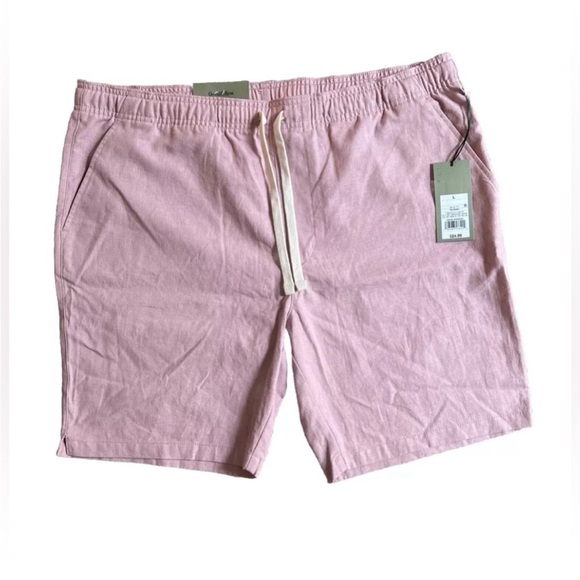 Goodfellow & Co Linen Blend Pull Up Everyday Shorts - Picture 3 of 9